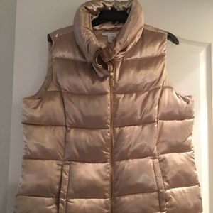 Women’s gold vest